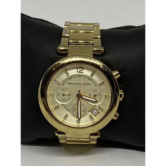 Michael Kors Parker MK5701 Womens Stainless Steel Analog Dial Quartz Watch XR494 - Picture 3 of 12